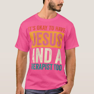 Geestelijke gezondheid Het is goed om Jezus en een T-shirt