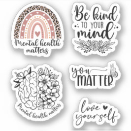 Geestelijke gezondheid, Inspirerend, pakket geeste Sticker