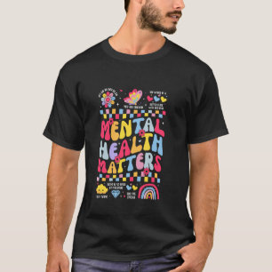 Geestelijke Gezondheid Is Belangrijk Je Bent Voldo T-shirt