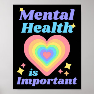 Geestelijke gezondheid is een belangrijk Inspirere Poster