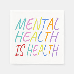 Geestelijke gezondheid is gezondheid, geestelijke  servet