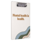 Geestelijke gezondheid is Gezondheidsklembord Klembord (Rechts)