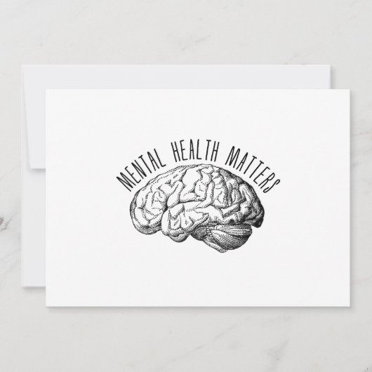 geestelijke gezondheid kaart (Voorkant)