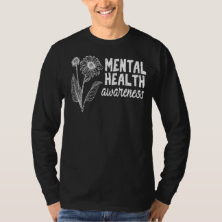 Geestelijke gezondheid Mannen Vrouwen Geestelijke T-shirt