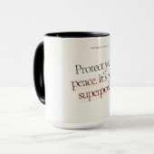 geestelijke gezondheid mok (Voorkant links)