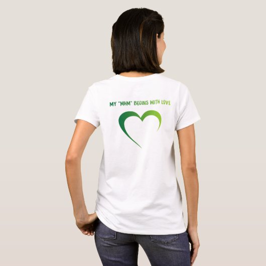 Geestelijke gezondheid Momentum Vrouwen T-shirt (Achterkant volledig)