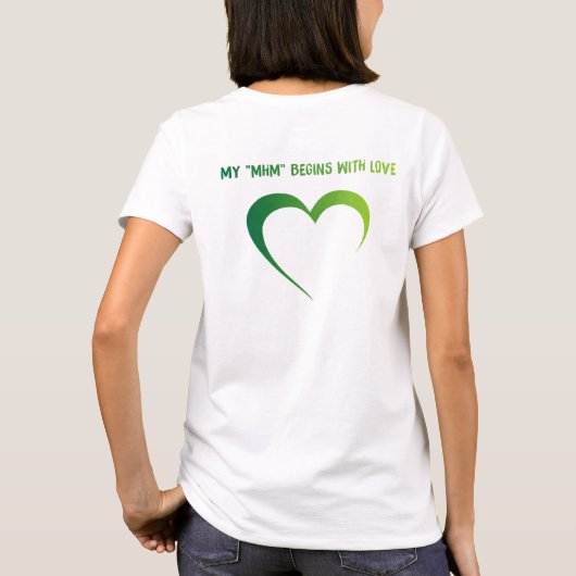 Geestelijke gezondheid Momentum Vrouwen T-shirt (Achterkant)