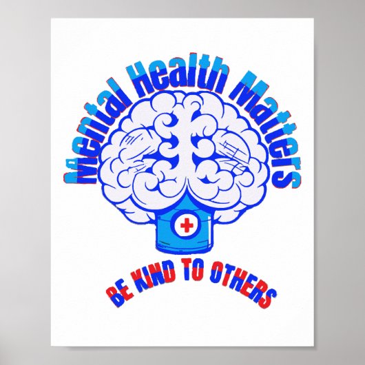 Geestelijke gezondheid poster (Voorkant)