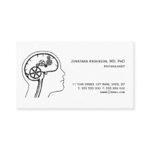 Geestelijke gezondheid/psycholoog visitekaartje