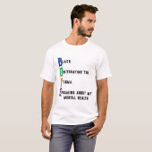 Geestelijke gezondheid rijkdom T-shirt (Voorkant volledig)