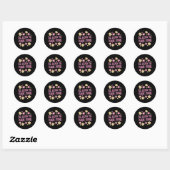 Geestelijke gezondheid ronde sticker (Vel)