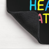 Geestelijke gezondheid S Human Brain Illness Aware Muismat (Hoek)