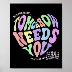 Geestelijke Gezondheid S Morgen Heeft Jou Nodig Ze Poster