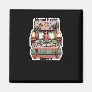 Geestelijke gezondheid S - Positieve bevestiging D Magneet