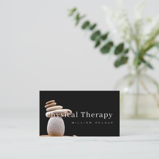 Geestelijke gezondheid Specialist Fysieke Therapie Visitekaartje (Staand voorkant)