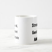 Geestelijke gezondheid Sterke geest Zachte hartthe Koffiemok (Center)