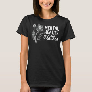 Geestelijke gezondheid t-shirt