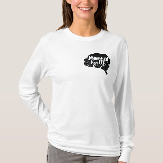Geestelijke gezondheid t-shirt (Voorkant)