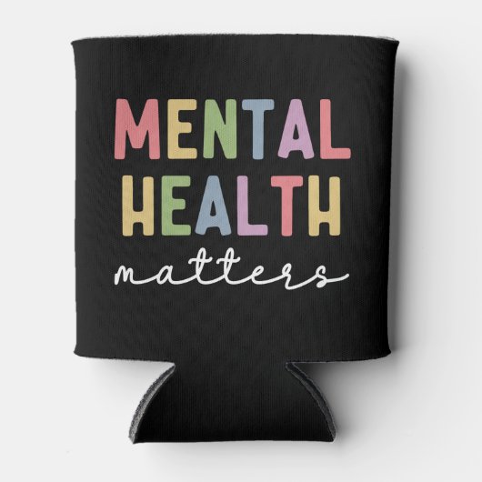 Geestelijke Gezondheid Telt | Bewustwording Geeste Blikjeskoeler (Voorkant)