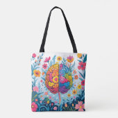 Geestelijke gezondheid tote bag (Achterkant)