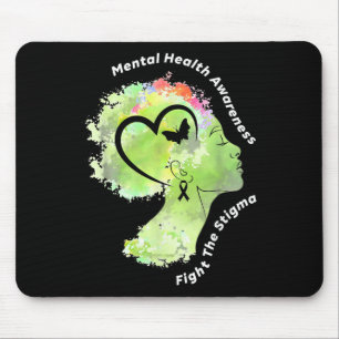 Geestelijke gezondheid vecht Stigma Mental Health Muismat