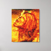 Geestelijke gezondheid verdriet Waterverf schilder Canvas Afdruk (Voorkant)