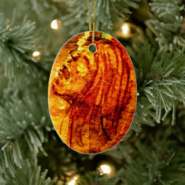 Geestelijke gezondheid verdriet Waterverf schilder Keramisch Ornament