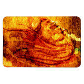 Geestelijke gezondheid verdriet Waterverf schilder Magneet (Horizontaal)