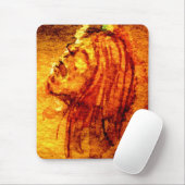 Geestelijke gezondheid verdriet Waterverf schilder Muismat (Met muis)