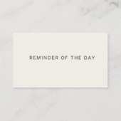 geestelijke gezondheid visitekaartje (Achterkant)