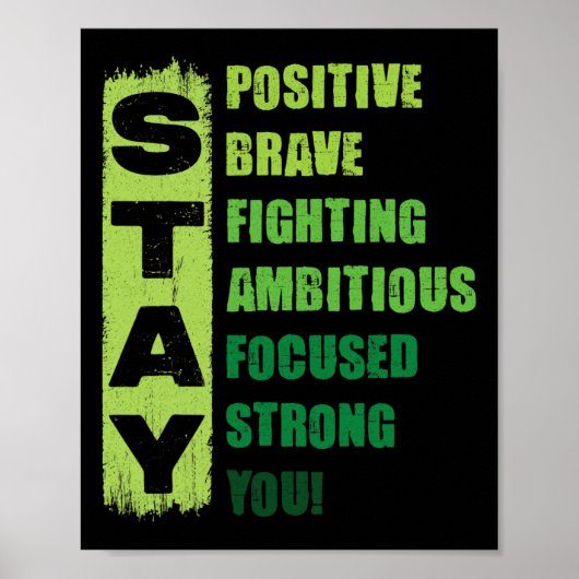 Geestelijke gezondheid Voorlichting kleding Mannen Poster (Voorkant)