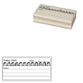 Geestelijke gezondheid, Vrouwen Stemmingstracker E Rubberstempel (Gestempeld)