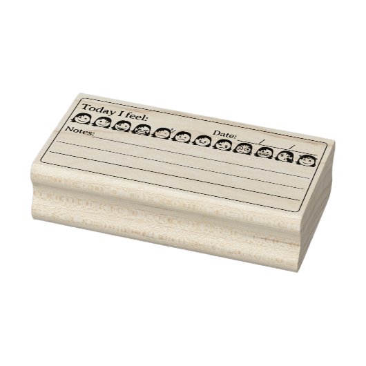 Geestelijke gezondheid, Vrouwen Stemmingstracker E Rubberstempel (Stempel)
