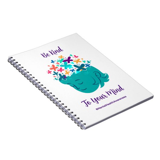 Geestelijke gezondheid Wees vriendelijk voor je ge Notitieboek (Rechterzijde)