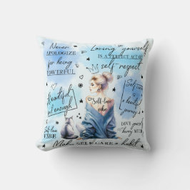 Geestelijke gezondheid & Wellness Decor Kussen