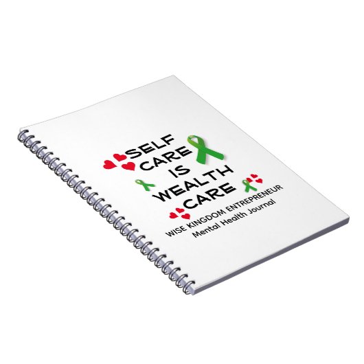 Geestelijke Gezondheid ZELFZORG RIJKDOM ZORG Chris Notitieboek (Rechterzijde)