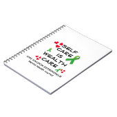 Geestelijke Gezondheid ZELFZORG RIJKDOM ZORG Chris Notitieboek (Linkerzijde)