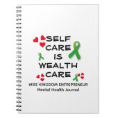 Geestelijke Gezondheid ZELFZORG RIJKDOM ZORG Chris Notitieboek (Voorkant)