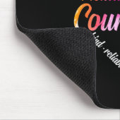 Geestelijke gezondheidsadviseur Heart Word Cloud W Muismat (Hoek)