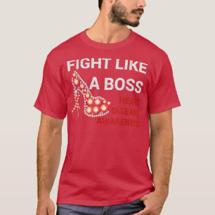 Geestelijke gezondheidskleding vecht als een borst t-shirt