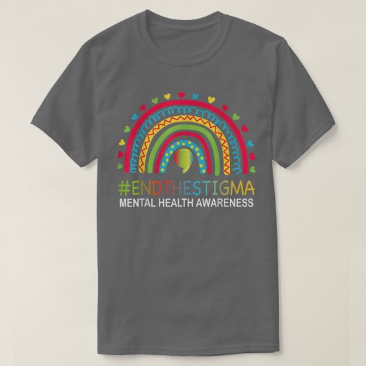 Geestelijke gezondheidskwesties beëindigen de Stig T-shirt (Design voorkant)