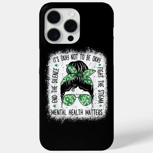 Geestelijke gezondheidskwesties Bun Mental Health  Case-Mate iPhone Case (Achterkant)