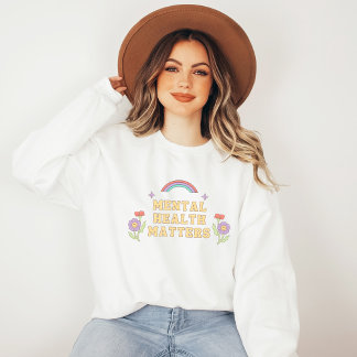 Geestelijke gezondheidskwesties | Groovy Rainbow P Trui