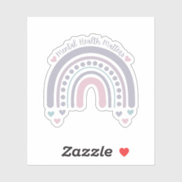 Geestelijke gezondheidskwesties | Rainbow French G Sticker