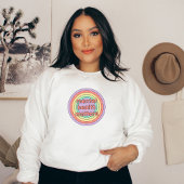 Geestelijke gezondheidskwesties | Retro Circle Pea Trui