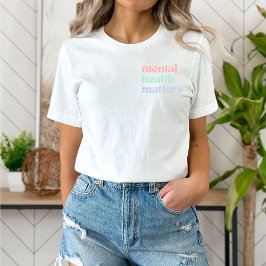 Geestelijke gezondheidskwesties | Retro Quote Past T-shirt
