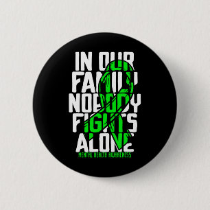 Geestelijke gezondheidsondersteuning Geestelijke g Ronde Button 5,7 Cm