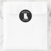 Geestelijke gezondheidsproblemen beëindigen het st ronde sticker (Tas)
