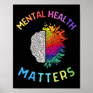 Geestelijke gezondheidsproblemen Geestelijke gezon Poster
