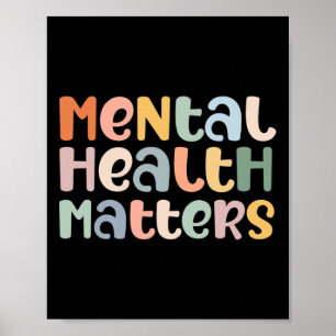 Geestelijke gezondheidsproblemen Geestelijke gezon Poster